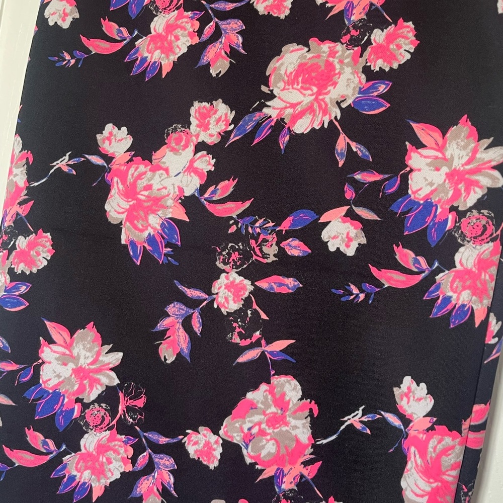 Floral Pencil Skirt
